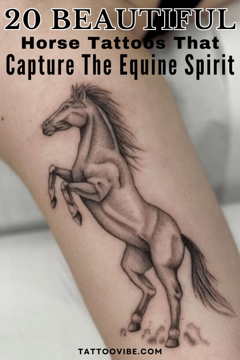 Verwunderlich Pferde Tattoos Klein Fotos