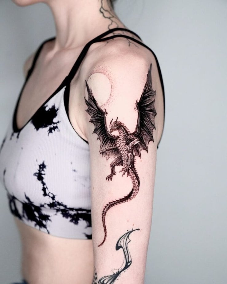 2. Drachen Tattoo