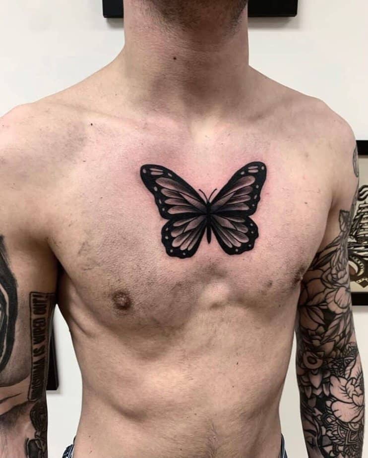 16. Schmetterling Tattoo