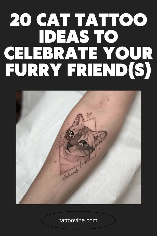 20 Katzen-Tattoo-Ideen, um Ihren pelzigen Freund zu feiern