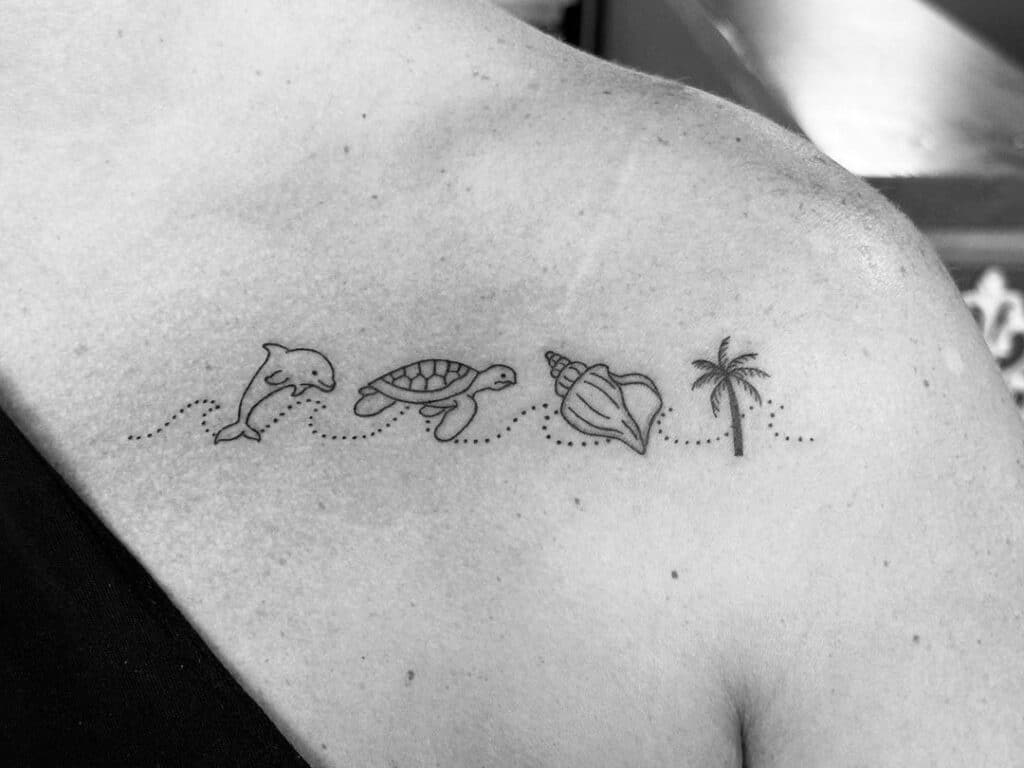 7. Ein echtes Sommer-Tattoo
