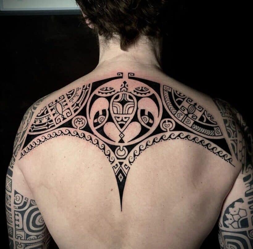 20 Elite polynesischen Tattoo-Ideen, die alte Kunst zu feiern