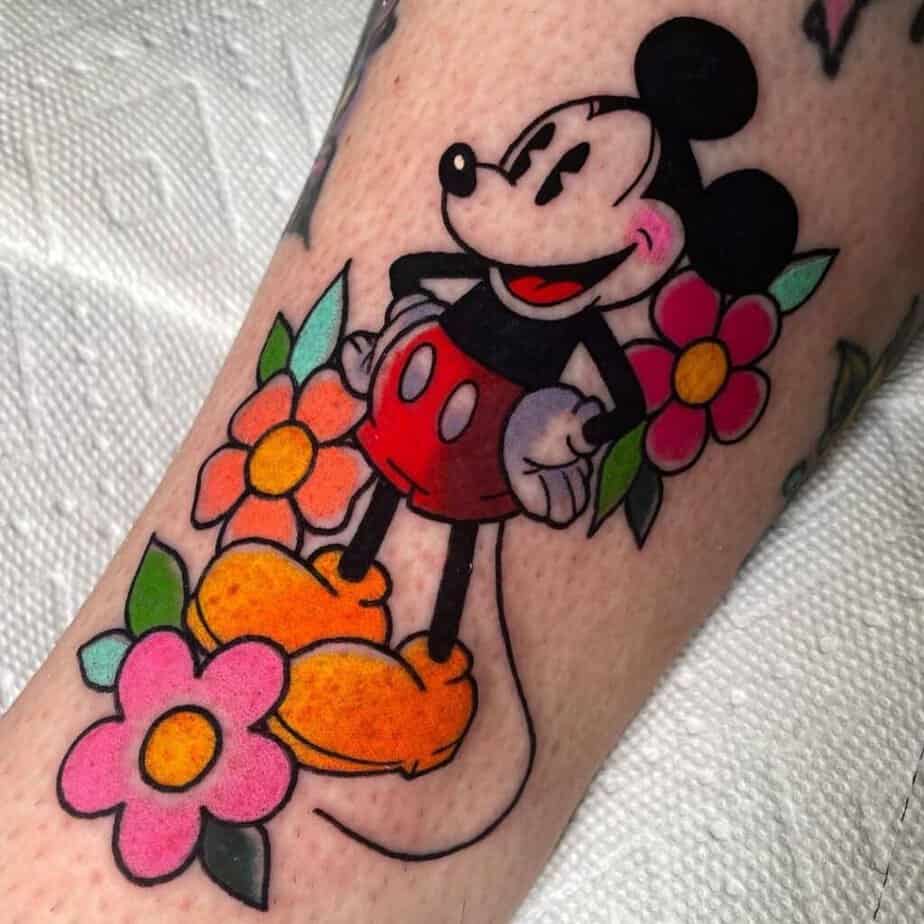 16. Mickey Mouse im traditionellen Stil