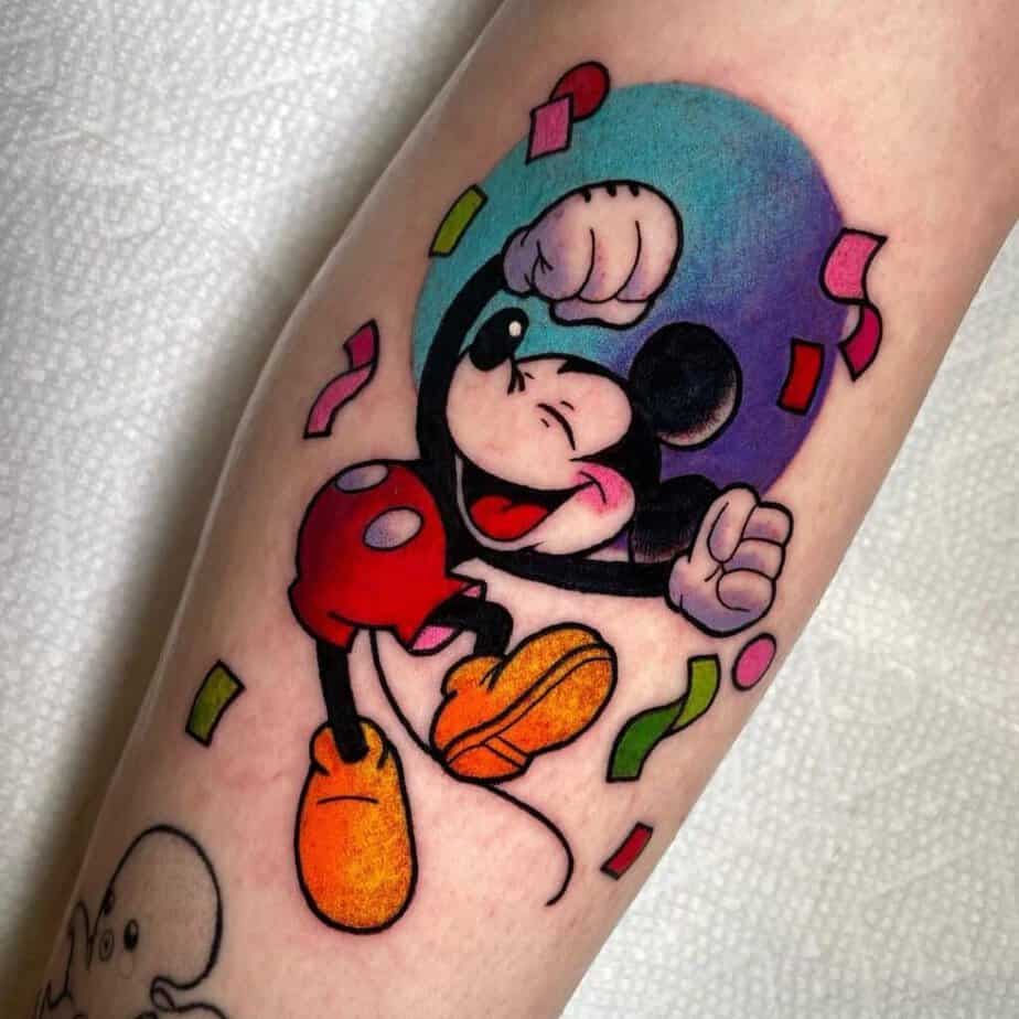 10. Fröhliche Mickey Mouse