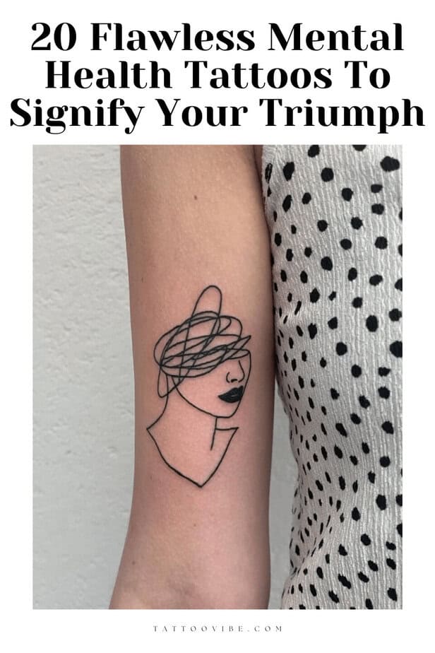 20 makellose Tattoos für psychische Gesundheit als Zeichen des Triumphs
