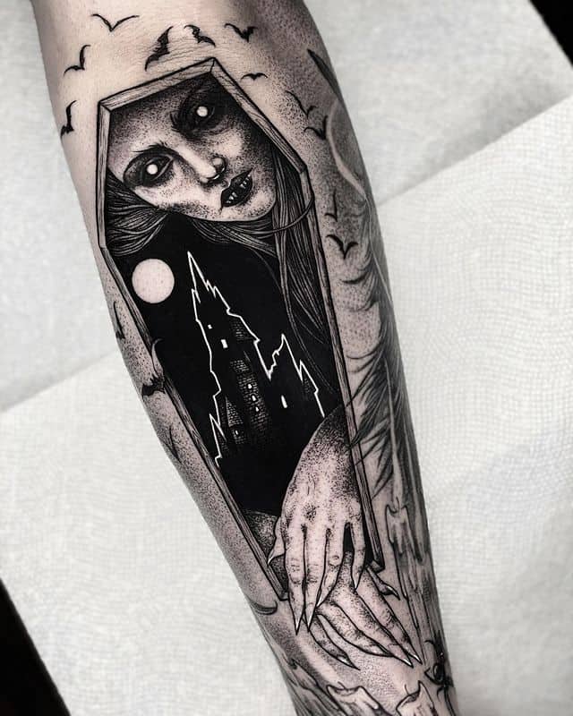 7. Nachtschleier Gothic Tattoo