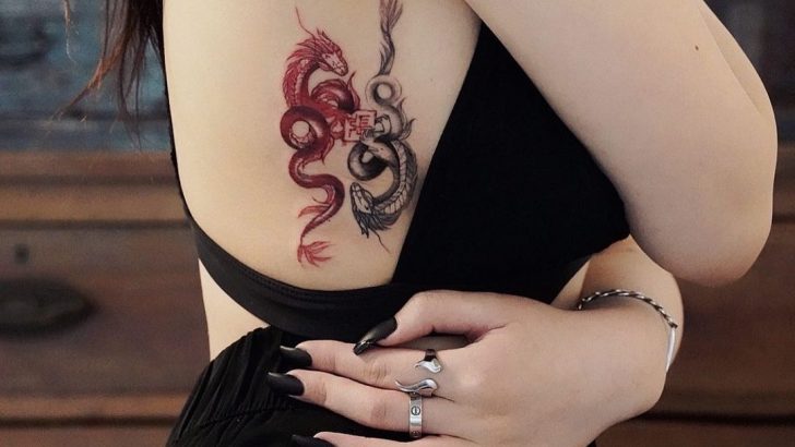 20 Unglaubliche rote Drachen-Tattoo-Ideen, von denen du bessen sein wirst
