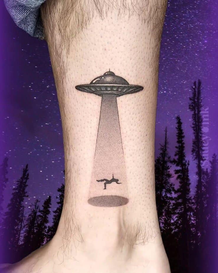 4. Vom UFO entführt