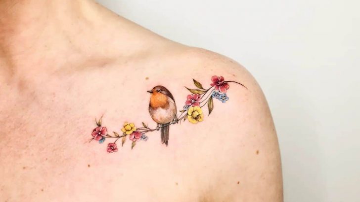 20 Schönste Blumen-Tattoos, die Ihnen Freude bereiten werden
