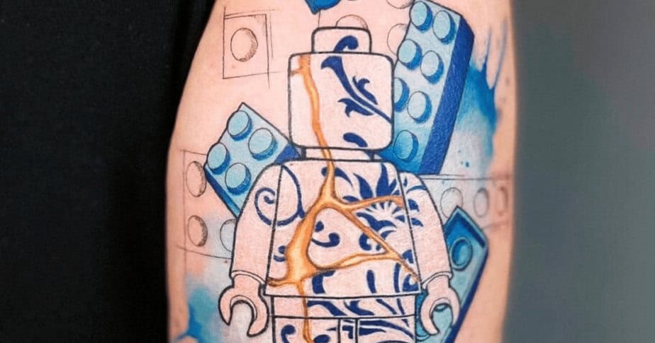 20 sehenswerte Lego-Tattoo-Ideen für eingefleischte Lego-Fans