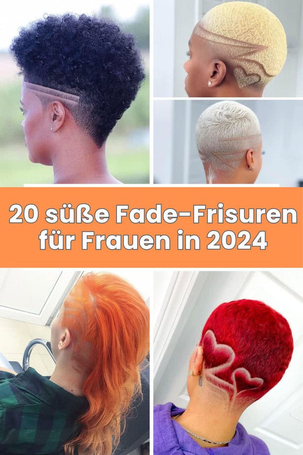 20 süße Fade-Frisuren für Frauen in 2024
