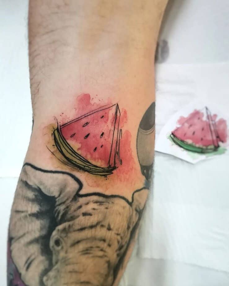 10. Abstrakte Wassermelone 