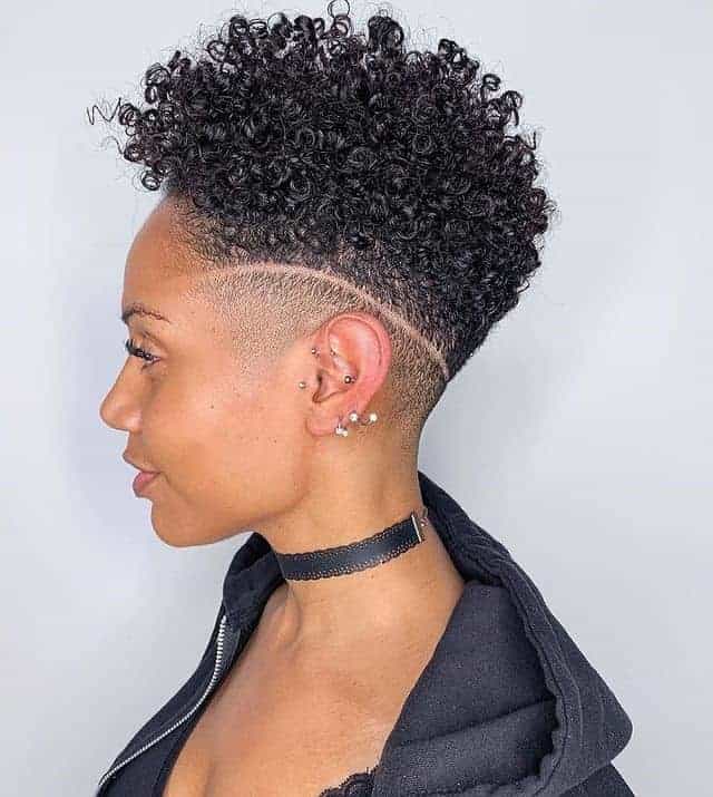 12. Cooler Curly Fade