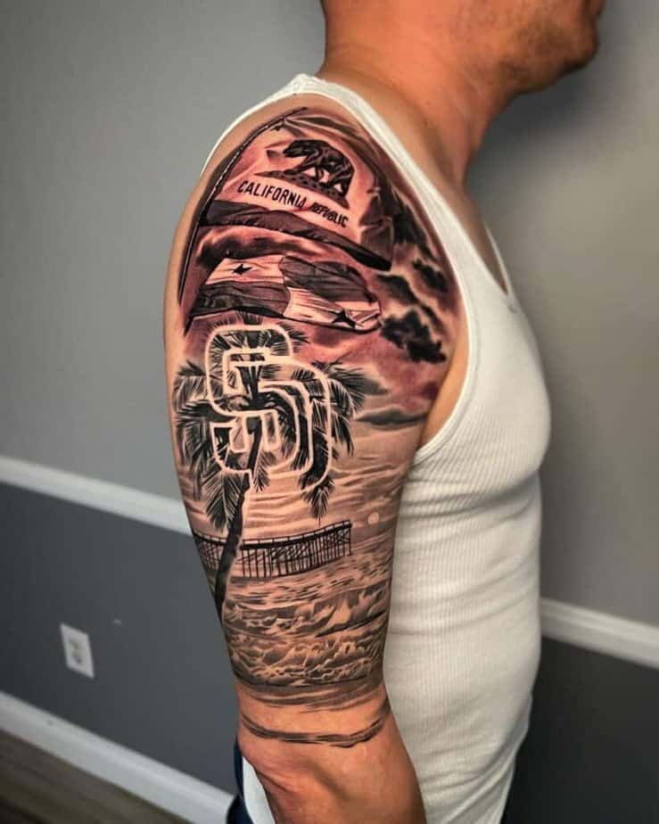 15. Ein Straßen-Tattoo aus San Diego