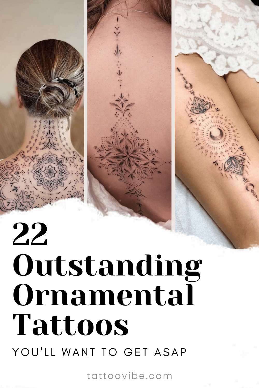 22 Herausragende Ornament-Tattoos, die Sie so schnell wie möglich bekommen möchten
