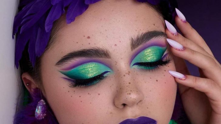 22 Make-up-Ideen Für Einen Glamourösen Kontrast Mit Ausgeschnittenen Falten