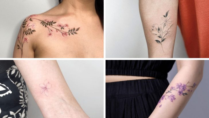 22 Unglaubliche Jasmin-Tattoo-Ideen zum Speichern als Inspiration