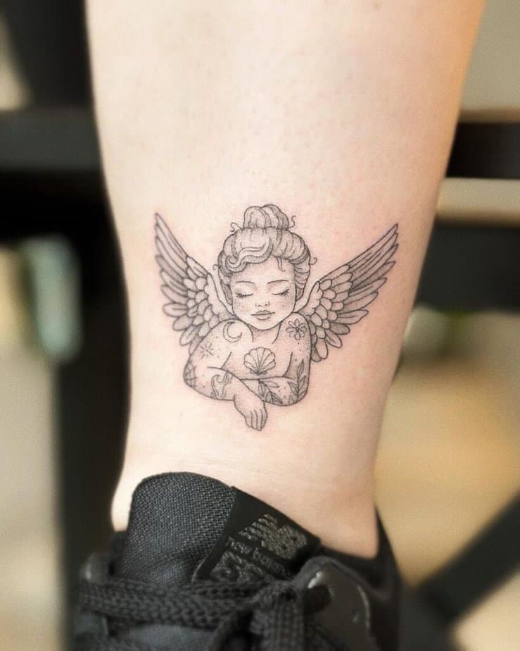 Wo soll dein neues Engel-Tattoo hin?