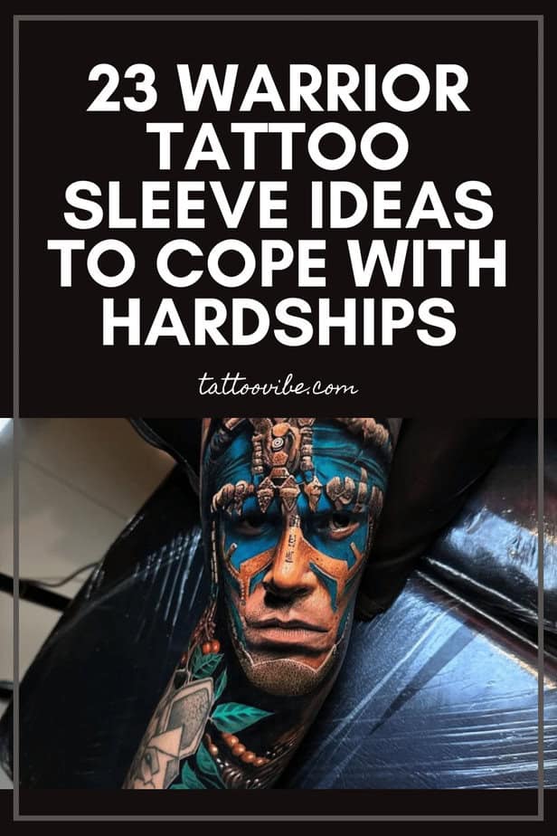 23 Ideen für Krieger-Tattoo-Ärmel zur Bewältigung von Nöten
