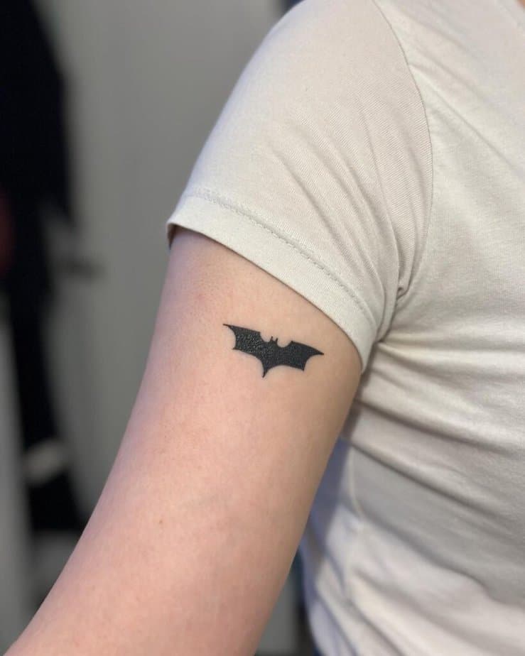 Einfache Batman-Tattoos