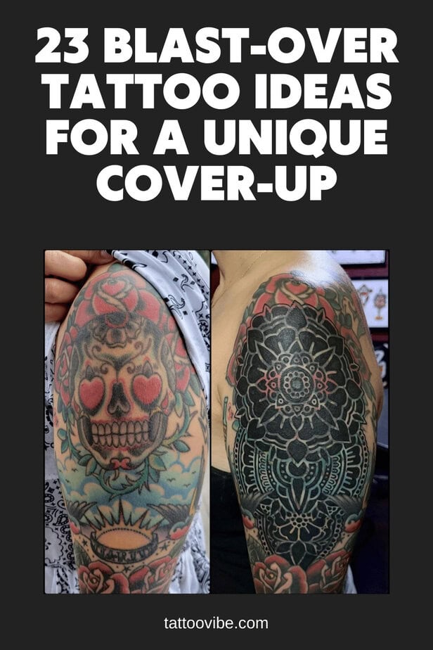 23 Blast-Over Tattoo-Ideen für ein einzigartiges Cover-Up
