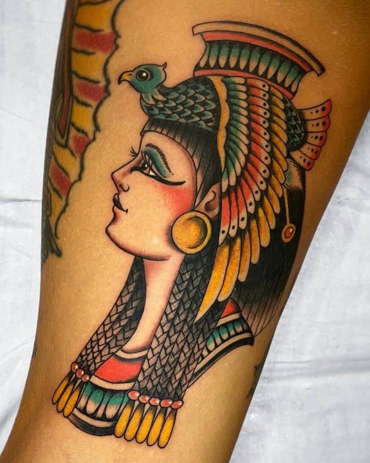 Ägyptischer Pharao Tattoo