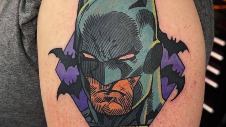 24 Coolste Batman Tattoo-Ideen für deinen Lieblingshelden