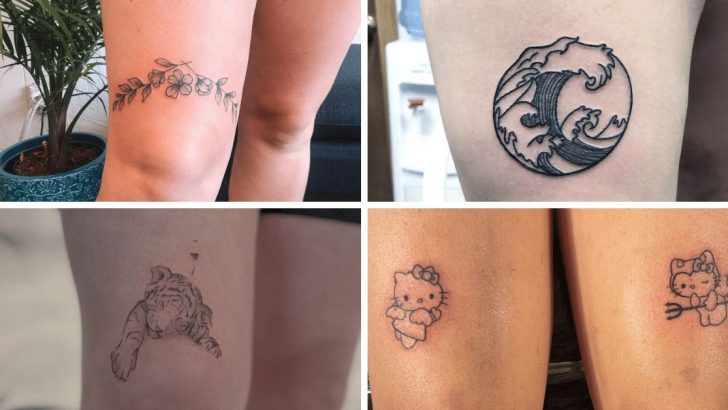 24 Oberhalb des Knies Tattoo Designs, die schön und inspirierend sind