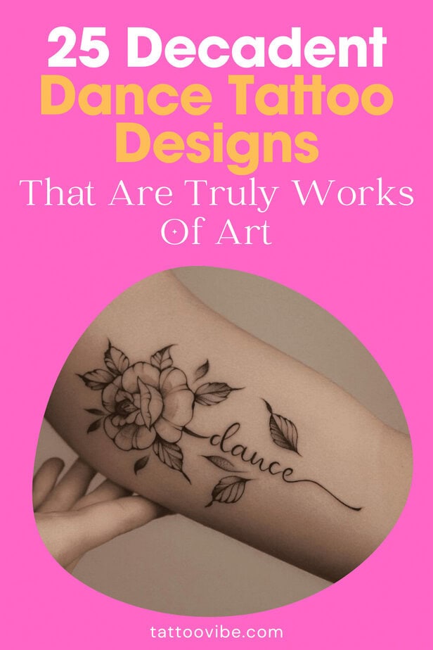 25 dekadente Tanz-Tattoo-Designs, die wahrhaftige Kunstwerke sind
