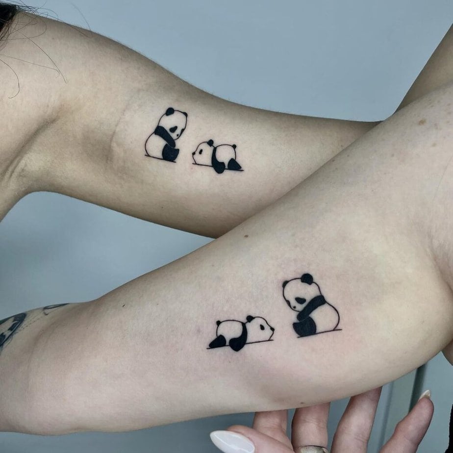 5. Ein passendes Panda-Tattoo 