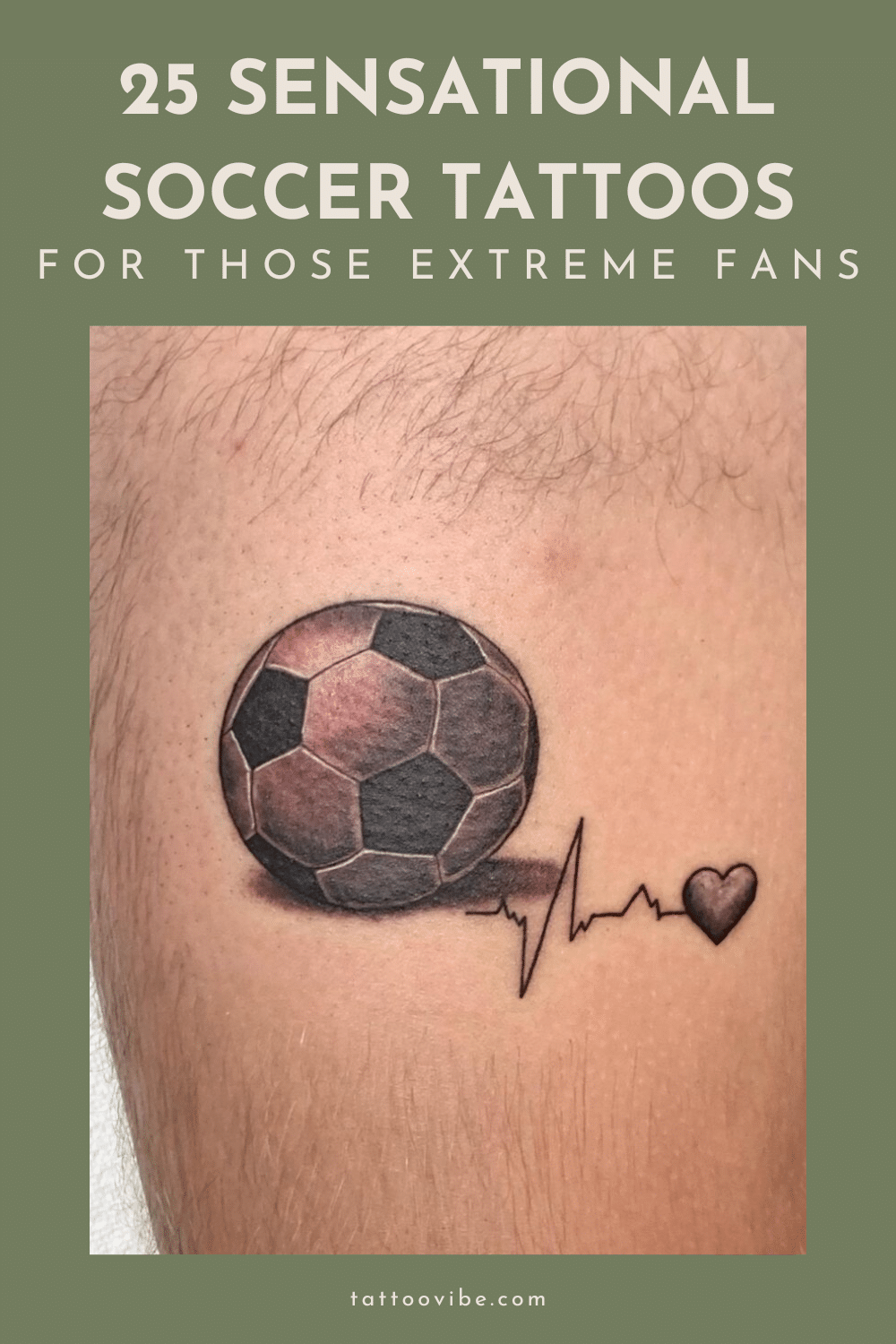 25 Sensationelle Fußball-Tattoos für Extrem-Fans
