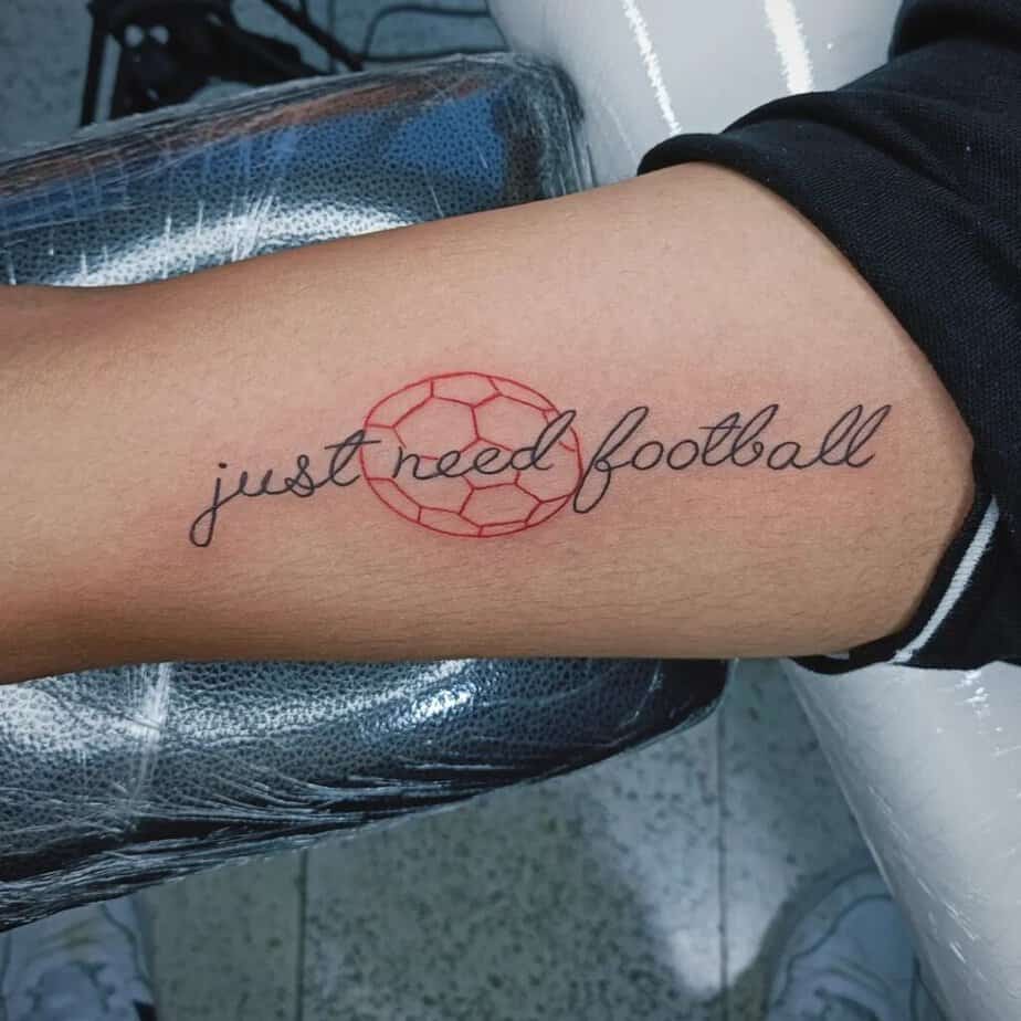 Einzigartige Fußball-Tattoos