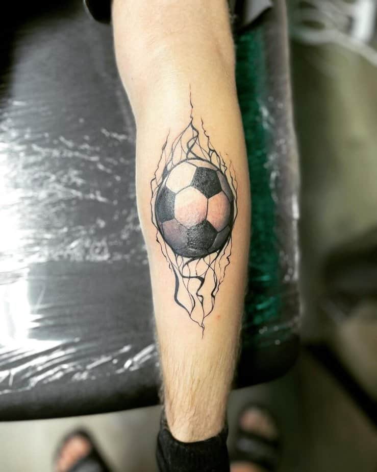 Große Fußball-Tattoos