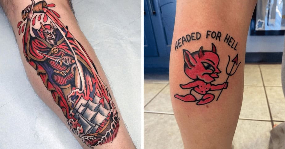 25 Teufel-Tattoo-Ideen im Namen deiner inneren Dämonen