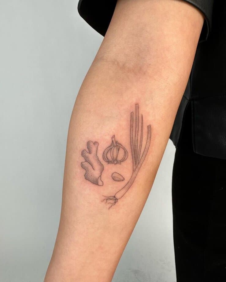 10. Ein Feinkoch-Tattoo 