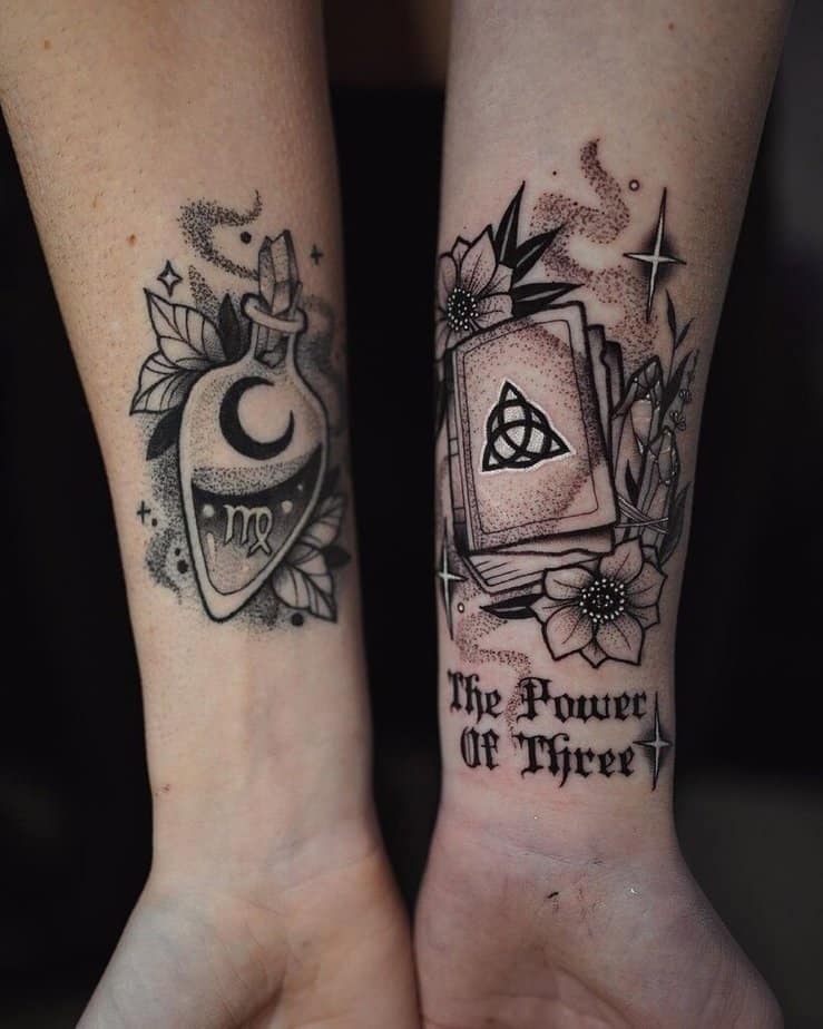 Hexenhafte Tattoos