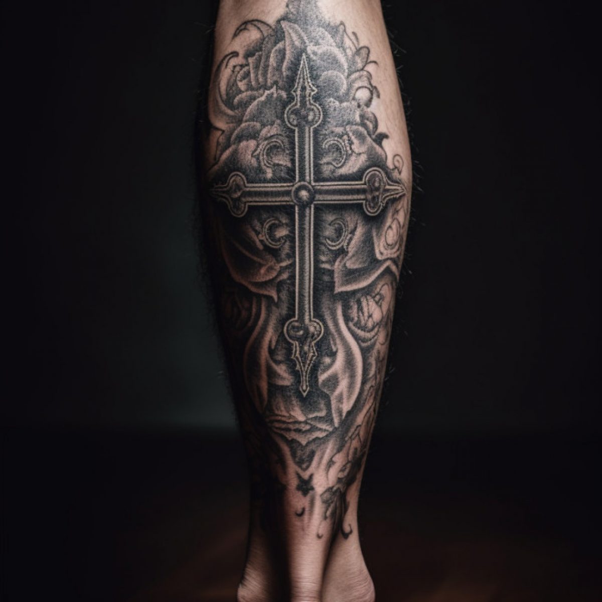 Spannende Tattoo Kreuz Mnner Bildnull