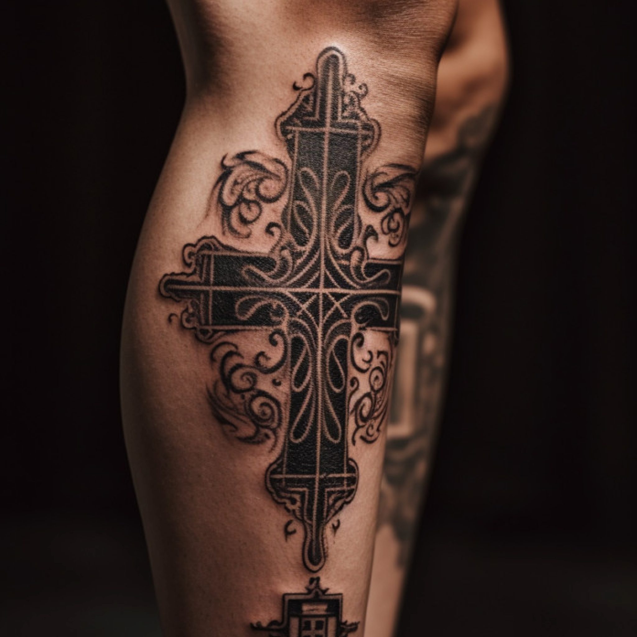 Spannende Tattoo Kreuz Männer Bild