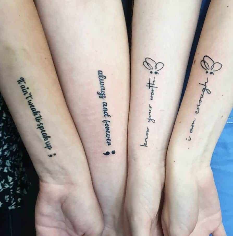 Passendes Tattoo für einen Freund, Partner oder ein Familienmitglied