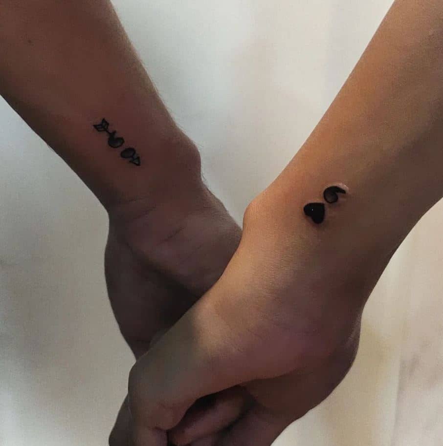 Passendes Tattoo für einen Freund, Partner oder ein Familienmitglied