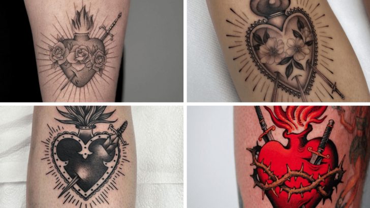 27 Herz-Jesu-Tattoos als Symbol für Ihre Hingabe