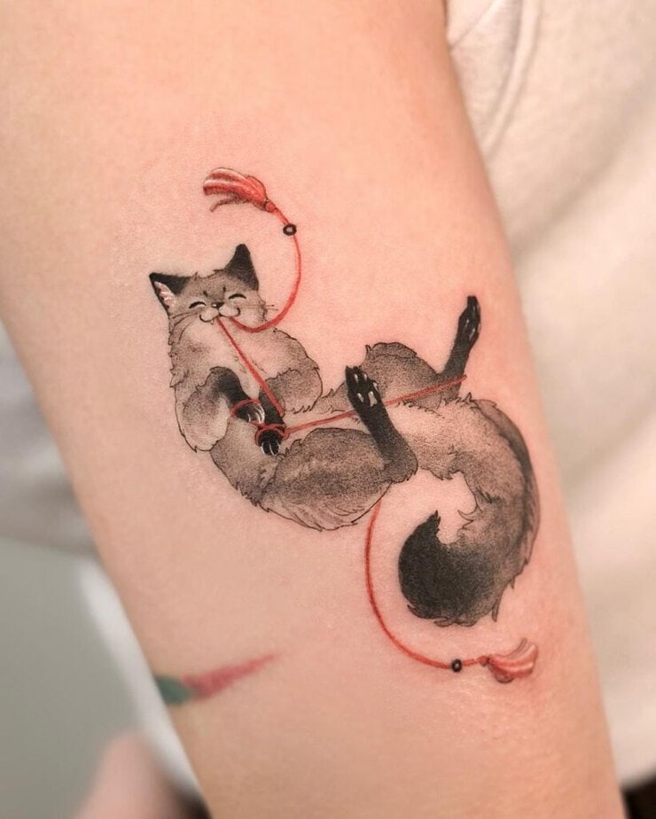 Kleiner Fuchs Tattoo