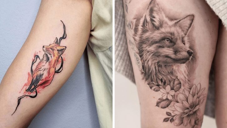 28 Fuchs-Tattoo-Ideen für Ihren neugierigen und schlauen Geist