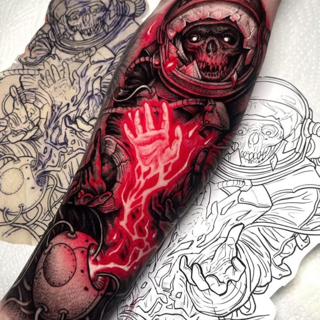 Andere interessante Unterarm Tattoo Designs