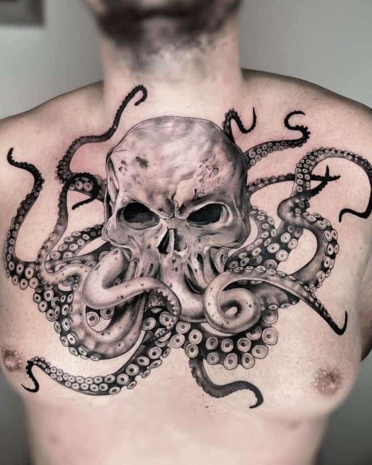 Platzierungsmöglichkeiten für Ihr ganz besonderes Kraken-Tattoo