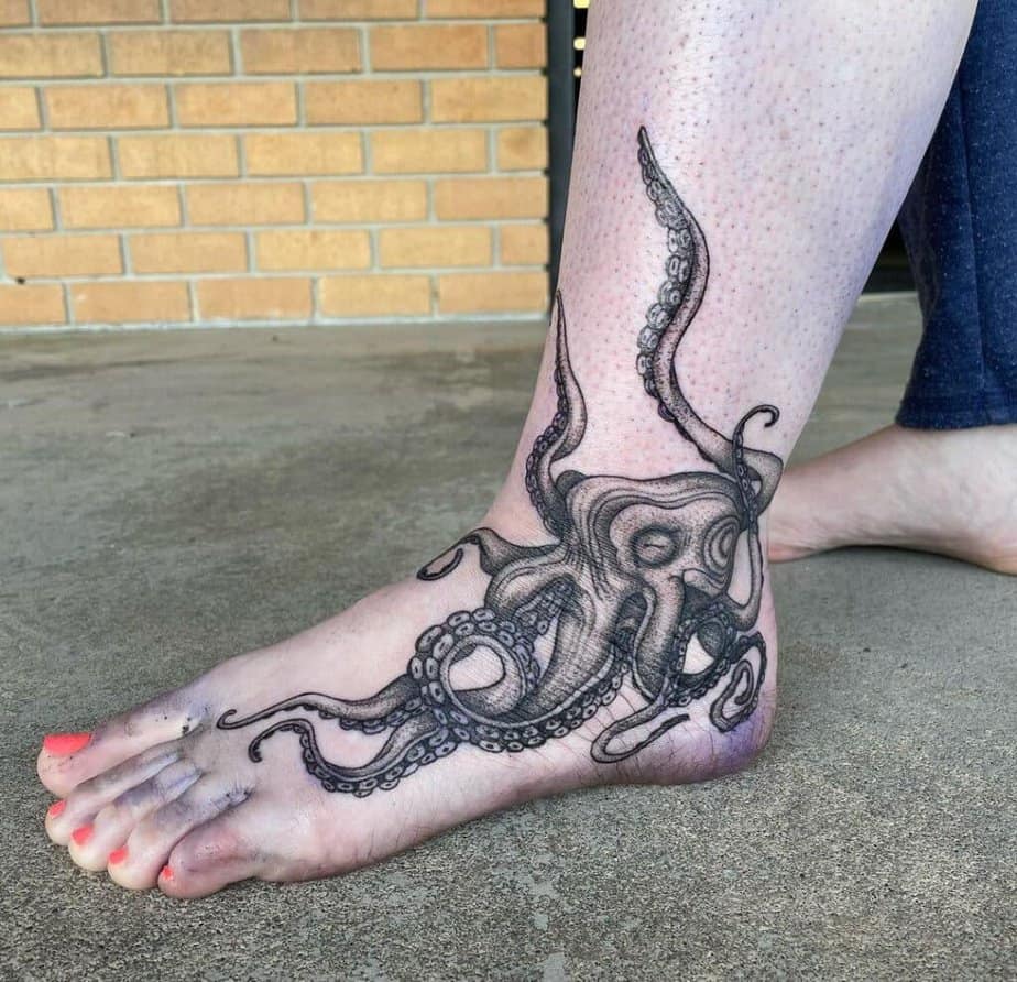 Platzierungsmöglichkeiten für Ihr ganz besonderes Kraken-Tattoo