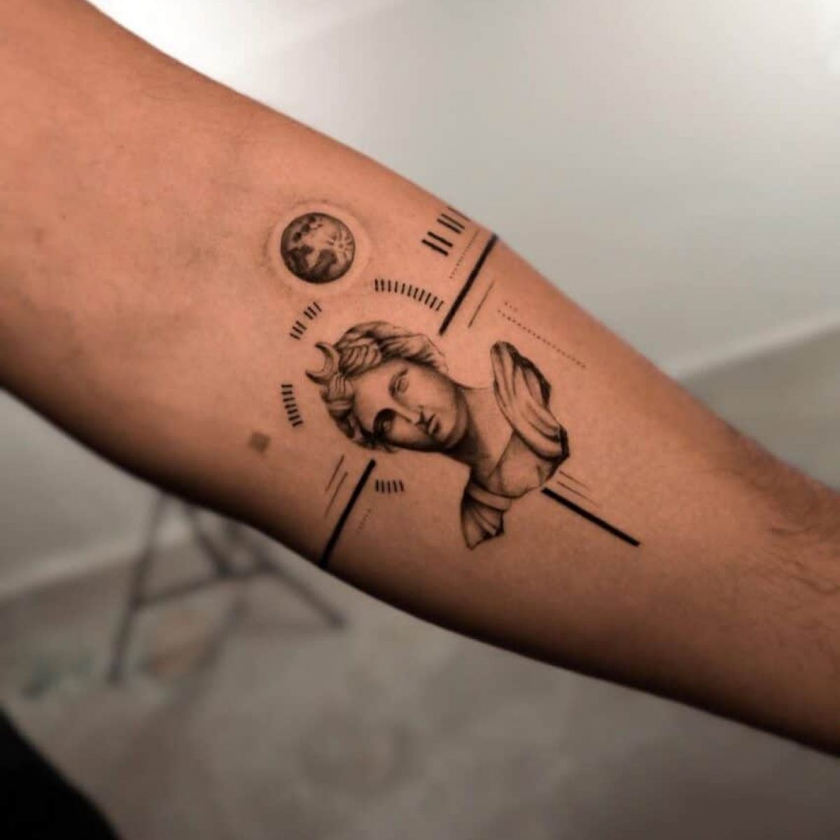 Unterarm Tattoo Manner Klein