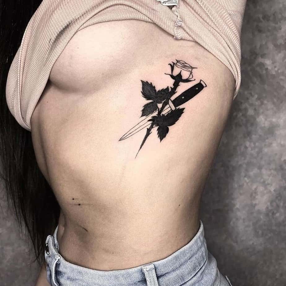 Tattoo-Ideen im Blackwork-Stil