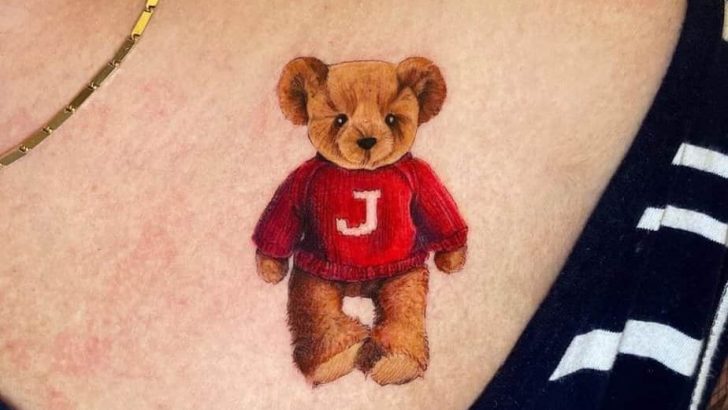 20 Teddybär-Tattoo-Ideen, die dein inneres Kind erfreuen