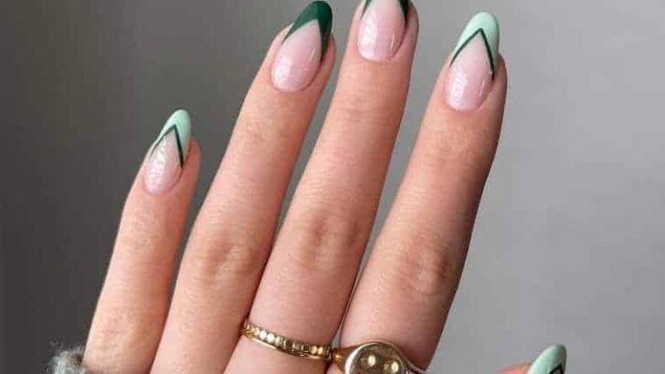 20 Verführerische smaragdgrüne Nägel für deinen Winterlook